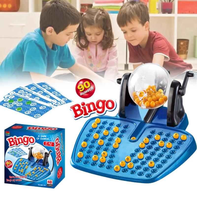 Engaging Plastic Bingo Game Handheld Lottery Machine Perfect For Parties And Family Gatherings