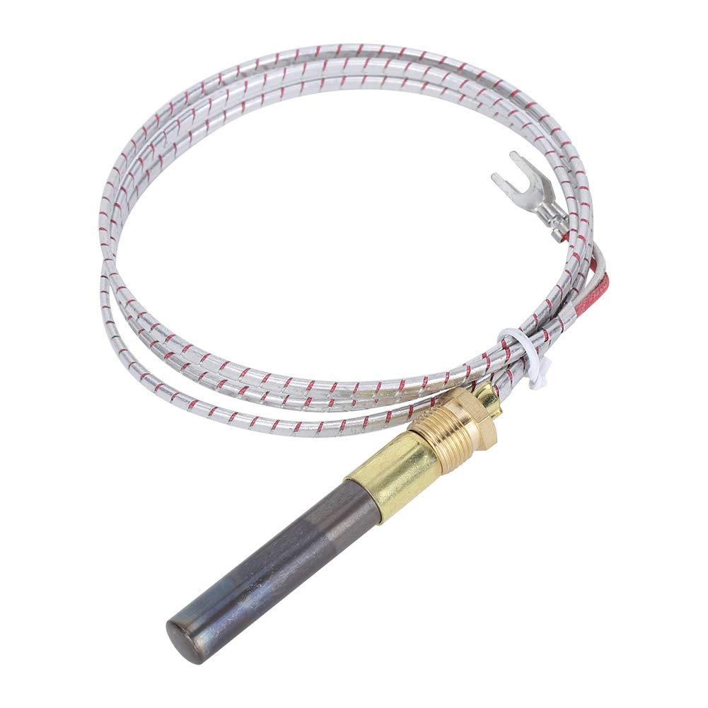 RDD-01 36-inch Thermopile Generator Aluminum-Coated Wire Thermopile for Gas Water Heater/Fireplace/Gas Fryer/Oven A