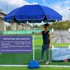 2,4M Utomhus uteplats- och marknadsparaply med vindtålig design