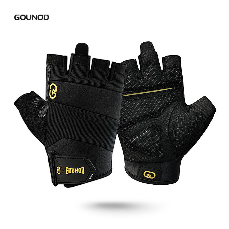 High Quality Sports Gloves Unisex for Exercise Workout Gym Training Cycling Weightlifting Fitness Gloves S чёрный