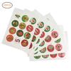 Christmas Advent Number Stickers  Christmas Candy Sealing Stickers DIY Gifts Package Labels