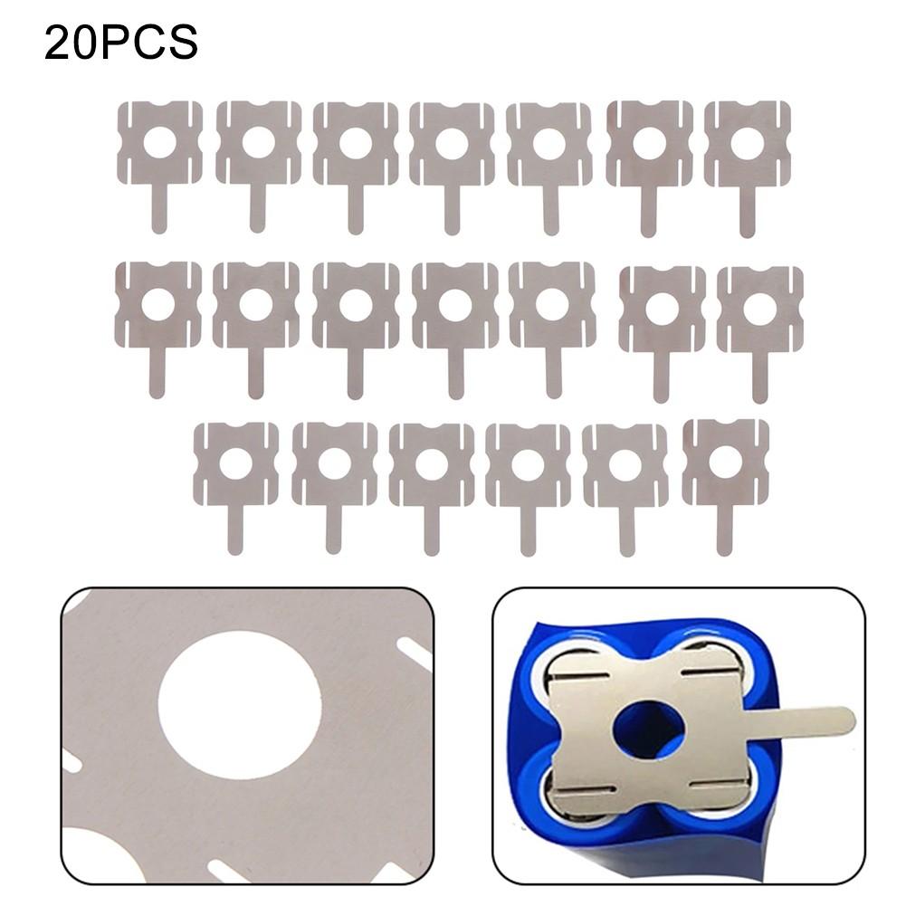 20 Pcs 4S Lithium Battery Pack Replace Spot Welding Nickel Sheet U-Shaped.