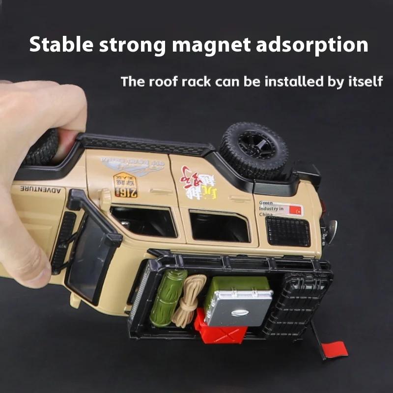 AAZN1 1:24 TANK 300 Modifizierte Version des Geländewagens Legierungsauto Druckgussmodell Simulations-Sammlermodell Kinderspielzeug Geburtstagsgeschenk