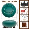 Tongue Drum 6 Inch 8 Tone Mini Ethereal Drums Children Steel Hand Drums Yoga Meditation Professional Percussion Instruments Gift