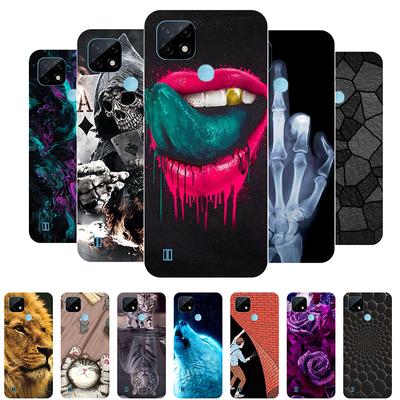 Phone Case For Realme C21Y Case Bumper Silicone Cover For Realme C25 C25S C11 2021 Painted Soft Case On Realme C 21Y C21 Y Coque