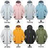 Unisex Ultralight Waterproof Windproof Softshell Jacket for Spring/Autumn Hiking and Camping