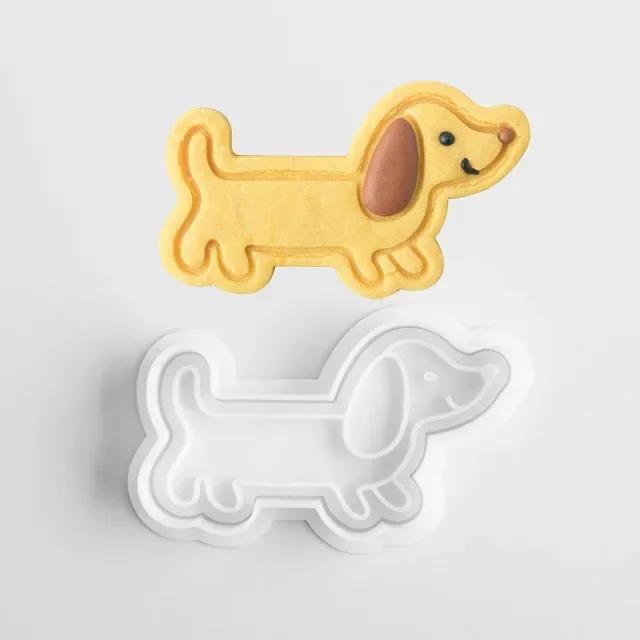 

Farm Animal Shape Biscuit Mold Sheep Chicken Pig Cow Goose Horse Animal Fondant Frosting Cookie Cutter Set Cake Decorating Tools