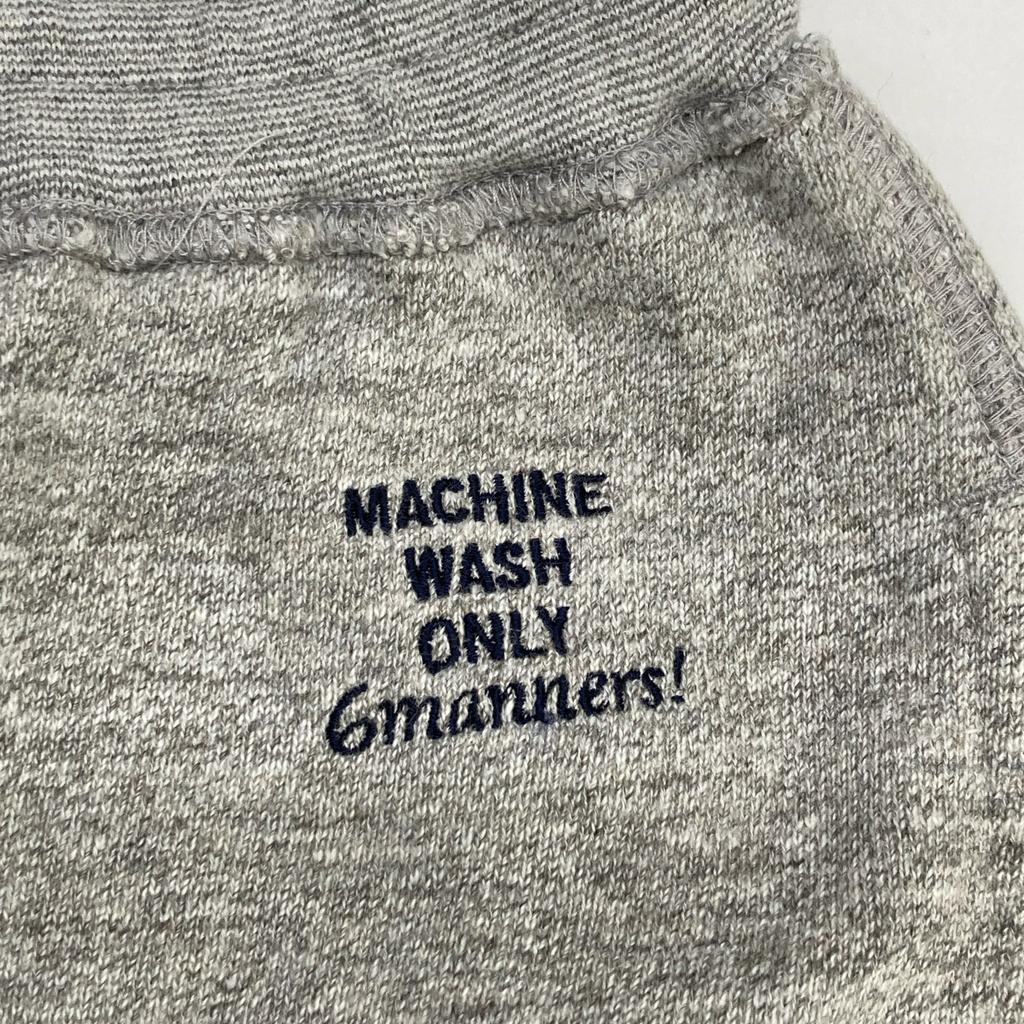 6 ROKU Americana Grey SWEAT PANTS Bottoms Not Written grayUsed