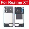 Middle Frame Housing Bezel For OPPO Realme XT Middle Frame Holder with Side Keys Camera Lens Cover Parts