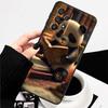 Cartoon Anime Panda Cute Phone Case For Samsung A73 A72 A71 A55 A54 A53 A52 A51 A13 A22 A16 A15 A12 A14 A26 A07 5G Black
