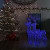 Reindeer Christmas Decoration 2 Pcs. 60x16x100 Cm Acrylic