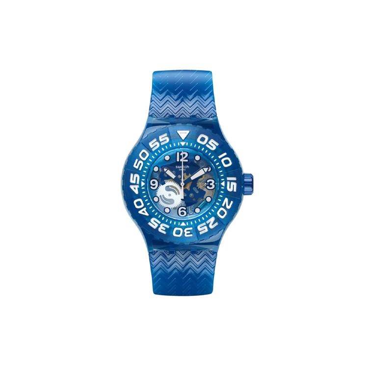 SWATCH Unisex 42mm Blue Watch SUUS100 SUUS100 Blue