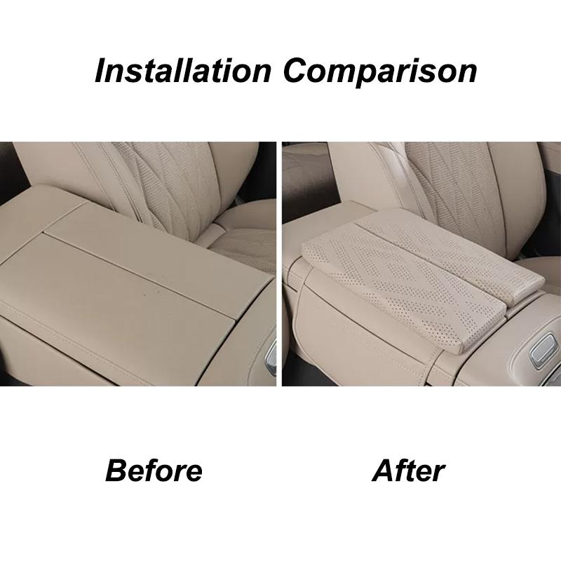 For Zeekr 8X 2026 Car Armrest Box Cover Pad Leather Anti-Scratch Dustproof Cushion Car Interior Accessories