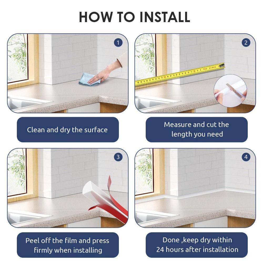 Peel and Stick Quarter Round Molding Wall Corner Protection Floor Shoe Molding  Staircase