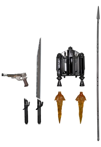 MAFEX 256 THE MANDALORIAN CHROME Action Figur Ca. 160 mm groß Nein. Ver. Vorbemalte Figur,