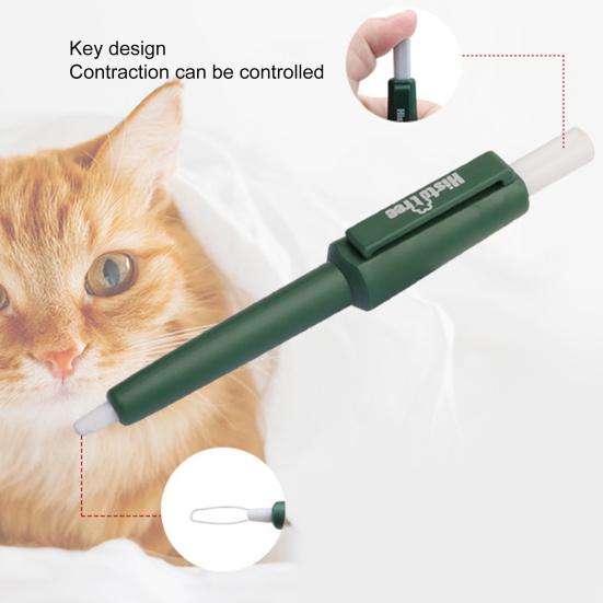 Flea Clip Ergonomics Handle Solid Convenient Safe Simple Operation Removing Ticks Lightweight Pack