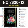 2026-2030 Planner: Cross-border Hot-selling Daily Journal Notebook