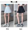 Academy Style Pleated Black Skirt: High Waist, Slimming, Anti-Exposure, Plus Size, Versatile Short Skirt for Autumn and Winter
