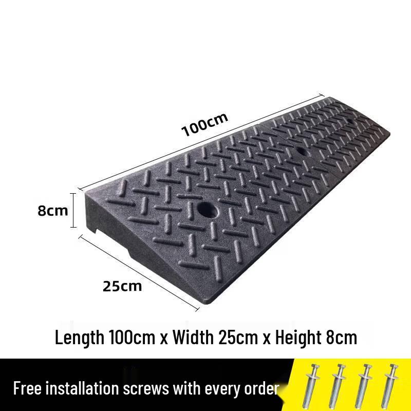 Plastic Rubber Step Ramp Mat
