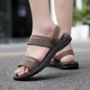 2024 Summer Men's Non-Slip Waterproof Sandals - Two-Way Wear Casual Beach Shoes