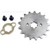 420 10/12/13/14/15/16/17/18/19 Tooth Front Engine Sprocket 17mm For 70cc 110cc 125cc Pit Dirt Bike Replacement Accessories