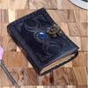 Leather Triple Moon Journal: Lapis Crystal Book of Shadows