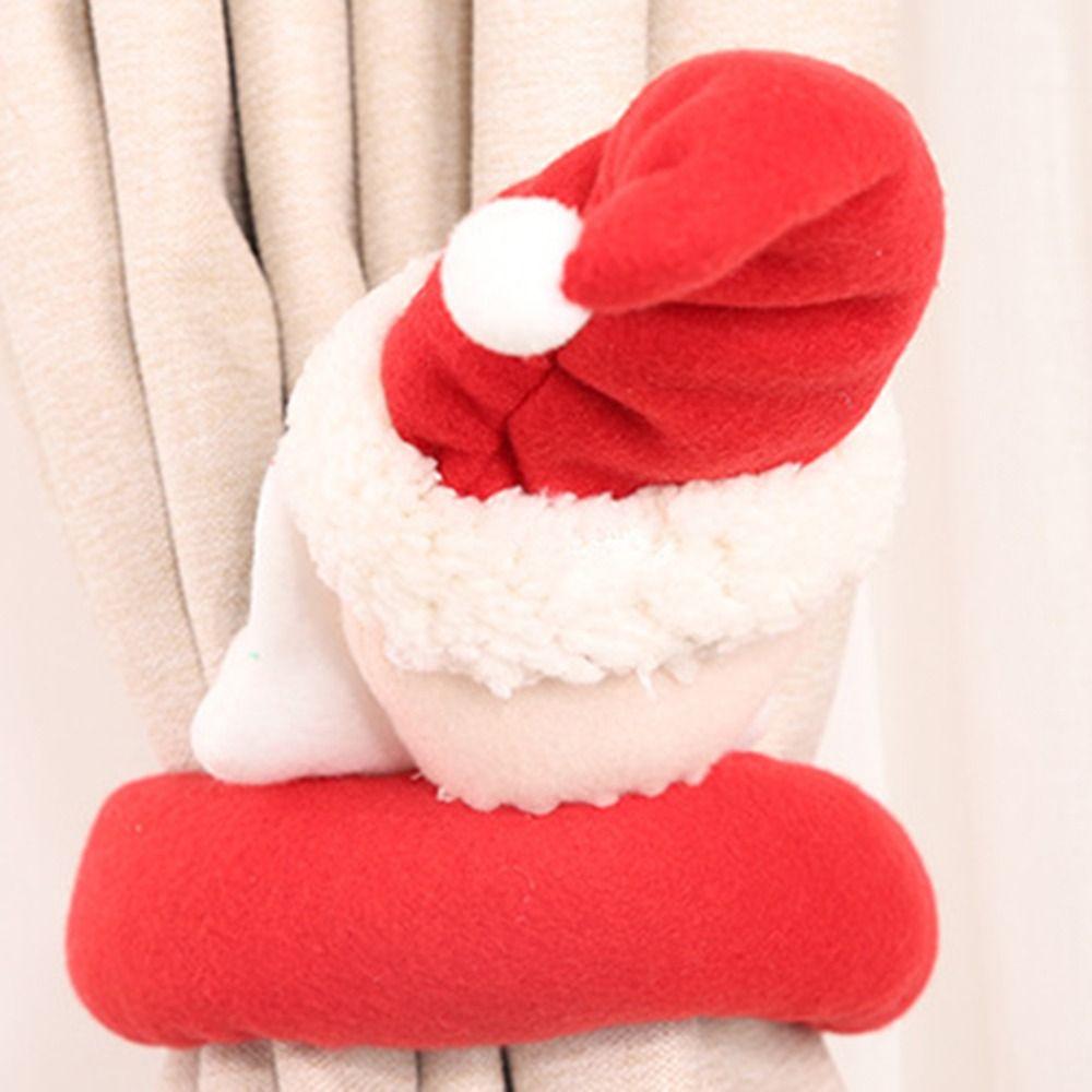 Cute Curtain Decorative Accessories Cartoon Curtain Tieback Christmas Curtain Buckle  Bedroom