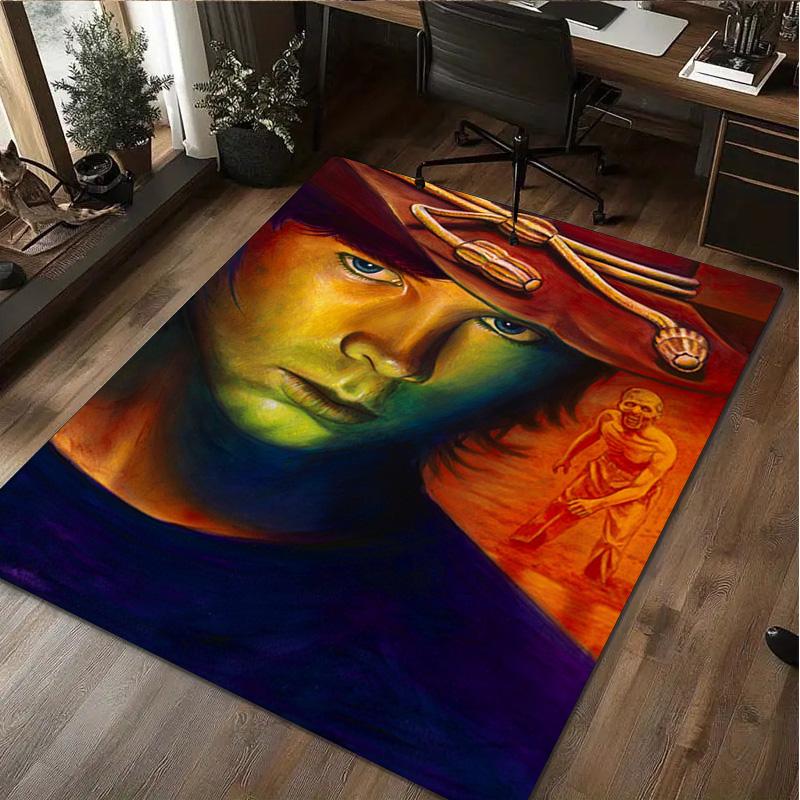 1Pc The Walking Dead  Print Rug - Home Decoration Carpet For Living Room Bedroom Flooring Computer Chair Area Rug