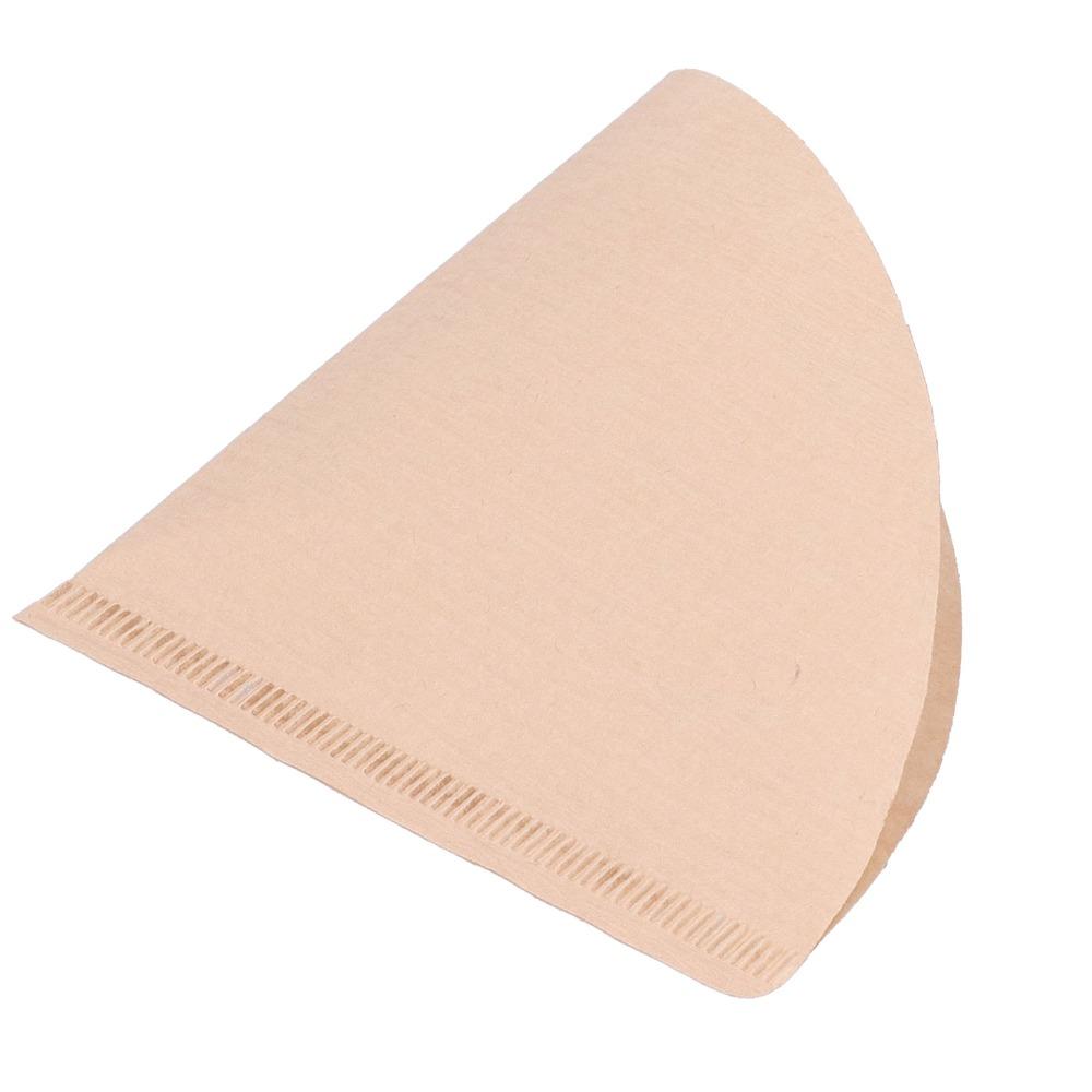 100pcs Set Portable Coffee Filter Paper One-Use One-Use Filter Paper Pour Over Coffee