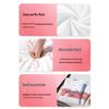 Four-Piece Disposable Bedding Set: Includes Bed Sheet, Pillowcase, and Duvet Cover for Travel and Tourism.