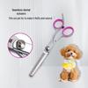 Professional Pet Grooming Scissors for Hair Trimming - Ideal for Teddy, Bichon, and Dog Hair Cutting.