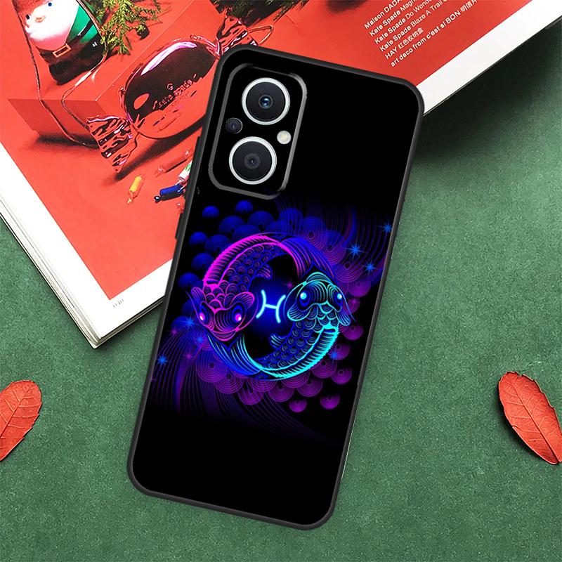 Twelve Constellations Case For OPPO Reno 10 11 12 13 14 Pro 11F 12F 13F 14F 7 8 Lite OPPO Find X9 X8 X5 Pro Cover