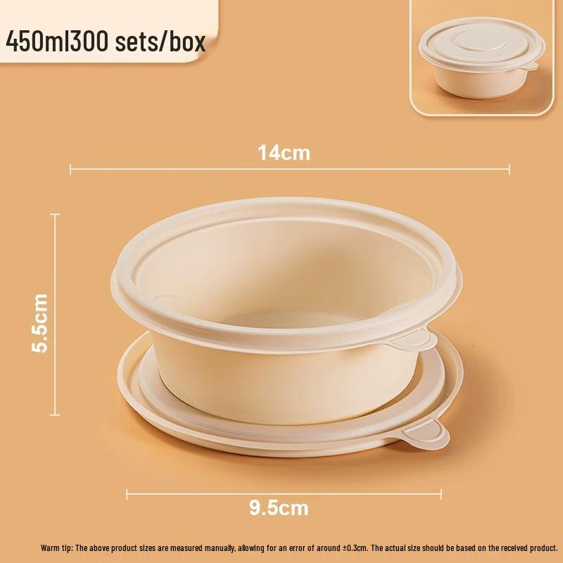 Degradable Corn Starch Disposable Food Container