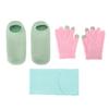 Touch Screen Spa Moisturizing Gloves Socks Set Reusable Repair Treatment Exfoliating SPA Neck Wrap Mask