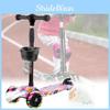 Colorful Three-wheeled Kids Scooter With Flashing Music And Hummer Wheels For Fun