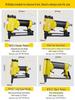 Meite Pneumatic Automatic Brad Nailer for Woodworking and Home Decoration