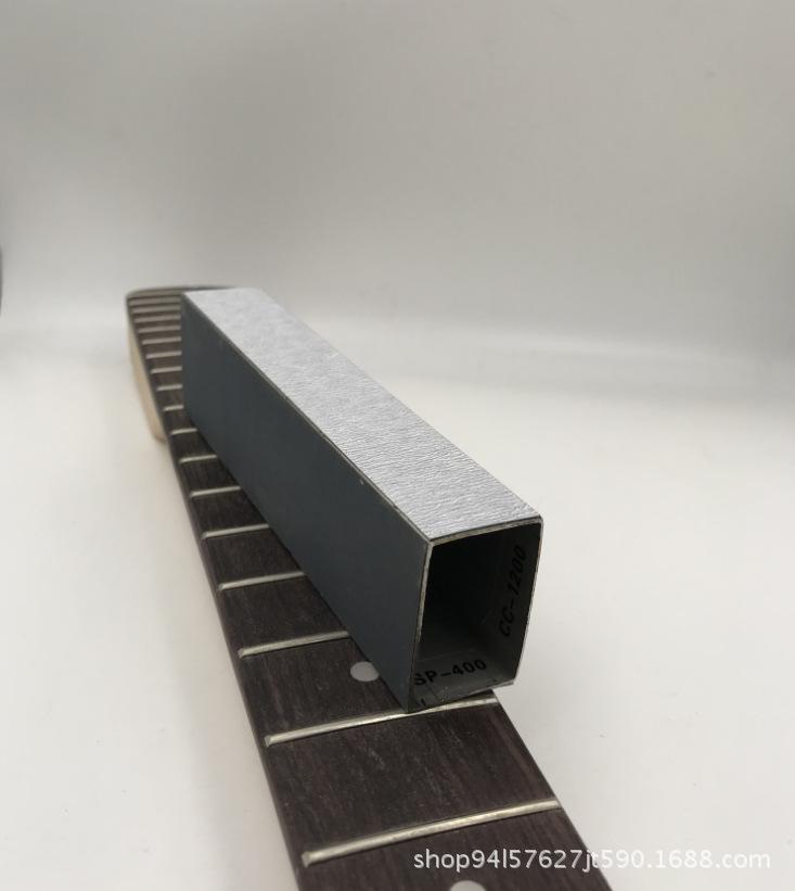 Guitar Fret Leveling Bar with Sandpaper - Musical Instrument Accessory