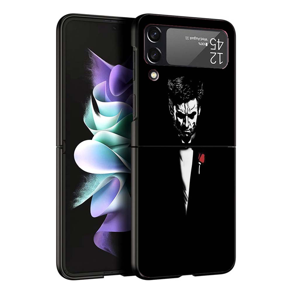 Man Suit Shirt Tie Phone Case For Samsung Galaxy Z Flip7 Flip6 5G Flip5 Flip4 Flip3 ZFlip 7 6 3 4 5 Shockproof Back Cover Galaxy