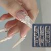 3D Hibiskusblüte Silikon Nagelkunst Form DIY Nageldekor Transparent Maniküre Schablone