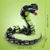 Non-Toxic 689Pcs Mechanical Glow In Dark Cobra Animal Building Blocks Set Diy Tabletop Decoration Model Birthday Christmas Gifts For Kids