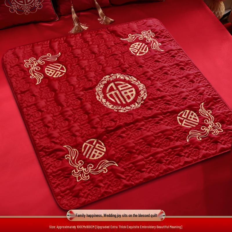 Wedding Bride Blessing Cushion Set - Complete Dowry Quilt