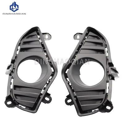 Car Front Fog Light Cover Lower Bumper Black Foglight Hole Grilles Decoration Bezel Fit for Toyota Rav4 2019 2020 2021