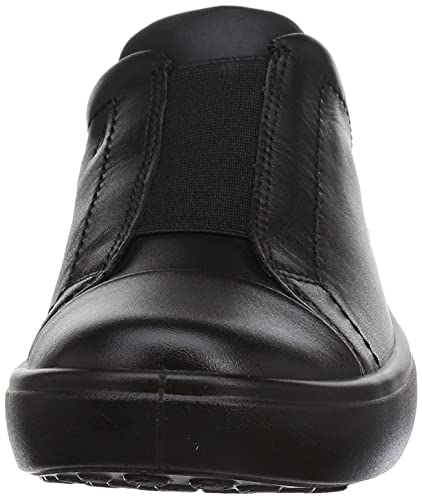Achilles Sorbo Women's Genuine Leather Walking Shoes, Comfortable and Shock-Absorbing, Size 3E, Black, ANF 5130, Size 24.0 cm