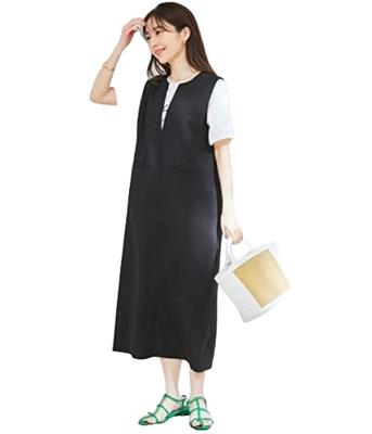 Falda Jumper de Tweed Negro Verano Sub (02) F BVE13200