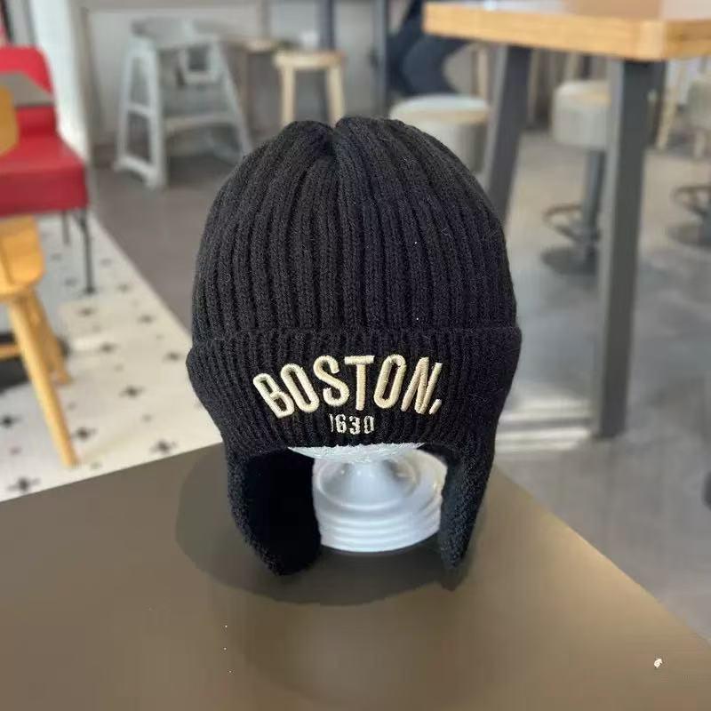 2025 Autumn/Winter Unisex Korean Knit Wool Hat for Kids and Babies - Warm, Trendy Pullover Design