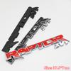 FMCL1 RAPTOR Emblem Sticker ABS 3D Car Sticker Plastic Logo Badge For Ford Fusion Focus Mk2 Fiesta Mk3 Mondeo Mk4 Ranger Kuga Mk7 Max