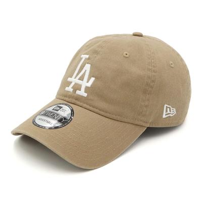 [New Era] 9TWENTY Cap, Los Angeles Dodgers, Khaki, Free
