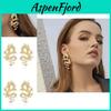 Chic Statement Dragon Earrings Elegant Alloy Design Perfect For Special Occasions