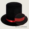 Lined Unisex Hat Personalized Trendy Hat Stage Performances Hat for Male Women Autumn Winter Fashion Simple