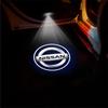 1/2/4Pcs Car HD Projector Lamp Car Door Wireless LED Welcome Light For Nissan X-trail Qashqai J11 Note Juke Sentra Patrol Navara